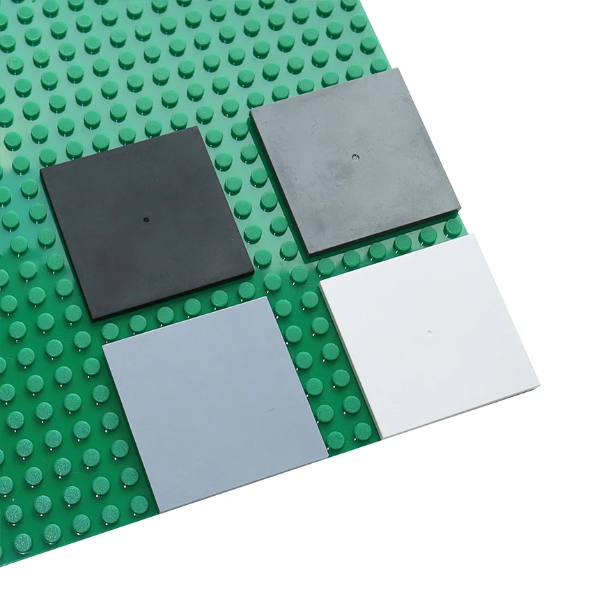 Ceramic Tile Blank - 10PCS MOC 조립 입자 10202 크기