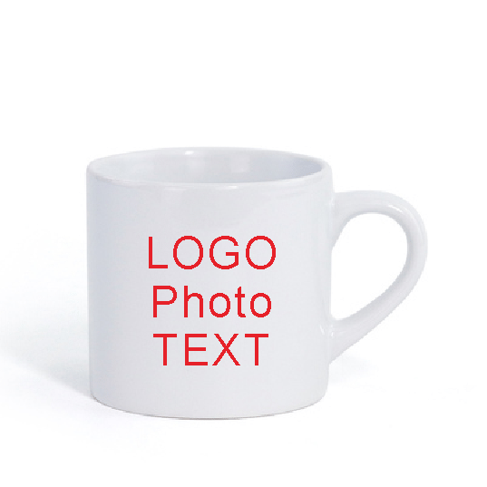 Sublimation Mug White - 작은 커피 머그잔 DIY 로고 사진