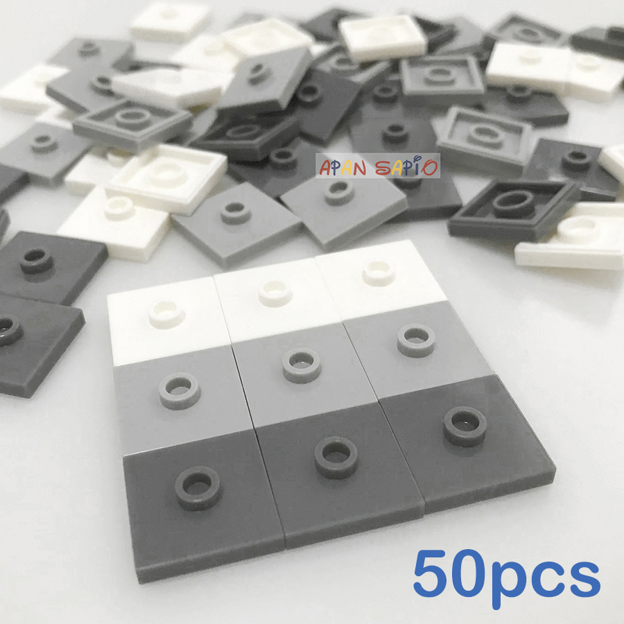 Ceramic Tile Blank - 50 개 DIY 빌딩 블록 볼록