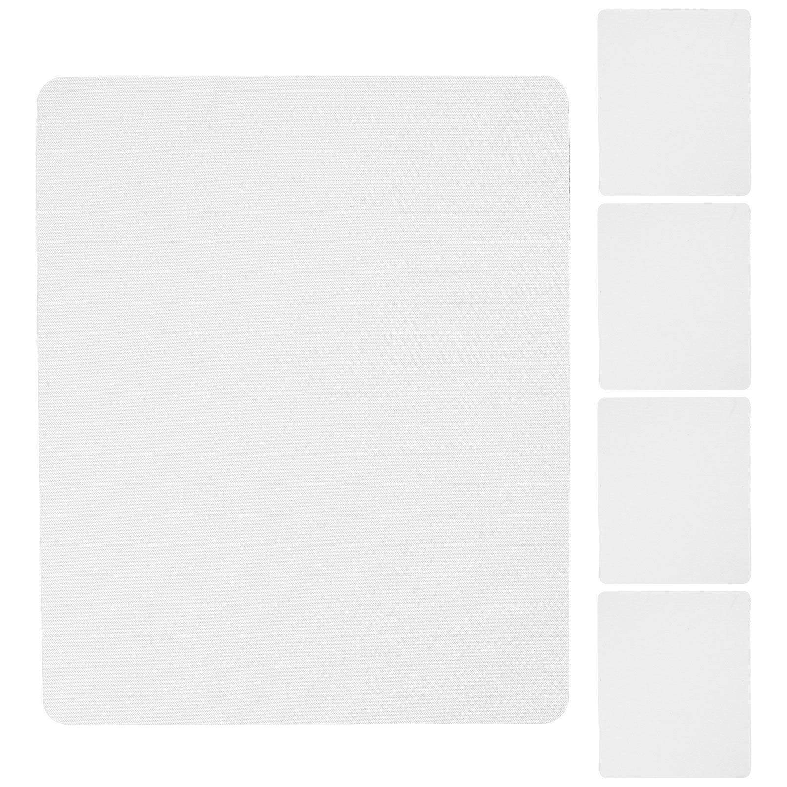 Mouse Pad Blank Sublimation - 5개입 무지 마우스 패드, 고급 고무