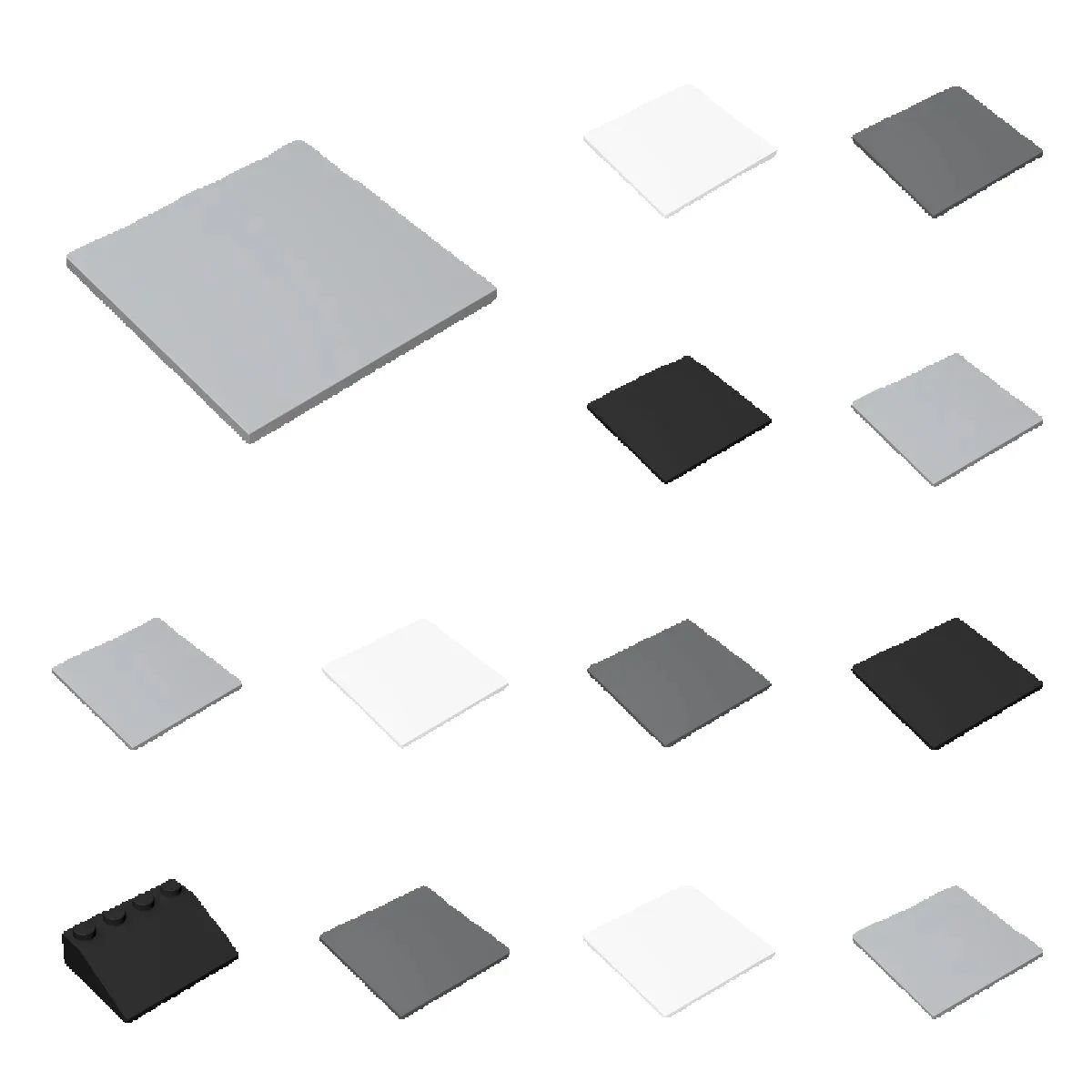 10pcs 10202 플랫 타일 6x6 하이테크 벽돌  - Ceramic Tile Blank 리뷰 및 가격