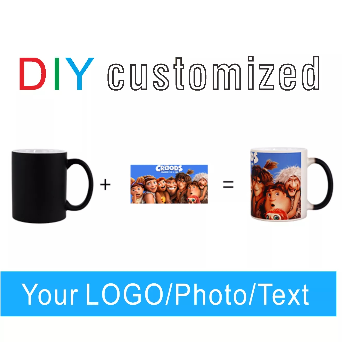 DIY 맞춤형 매직 머그컵 350ML 온수 전사 컬러  - Sublimation Mug White 리뷰 및 가격