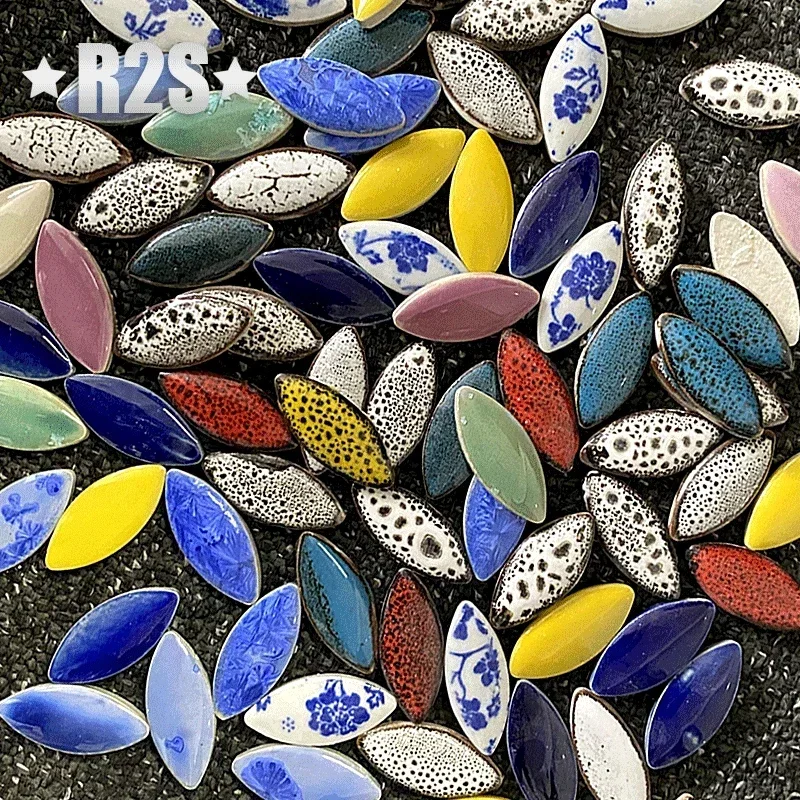 100g 혼합 색상의 불규칙한 모양의 세라믹 모자이크  - Ceramic Tile Blank 리뷰 및 가격