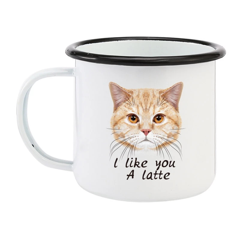 350ML 에나멜 커피 머그컵 DIY 로고 사진 문구  - Sublimation Mug White 리뷰 및 가격